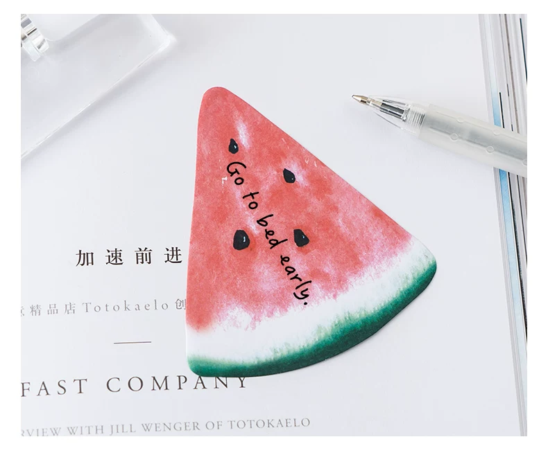 Fruit Pop Sticky Notes ( 4pcs )