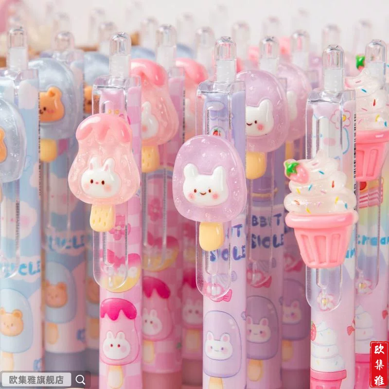 Ice Cream Candy Gel Pen ( 3pcs )