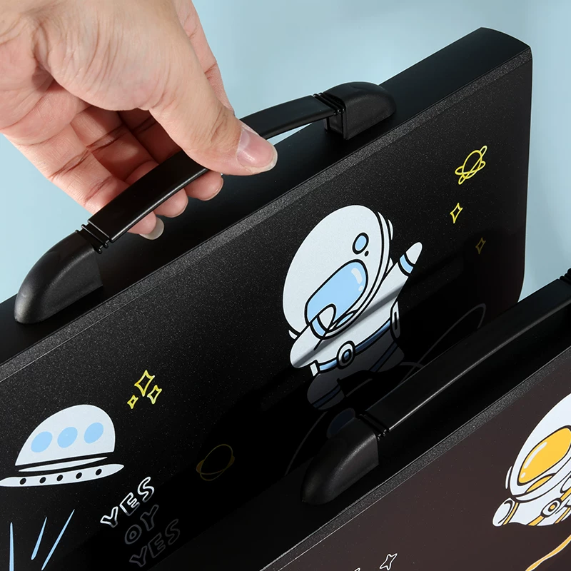 Space File / Document Folder With Handle & Push Lock A4 ( 1 pc )