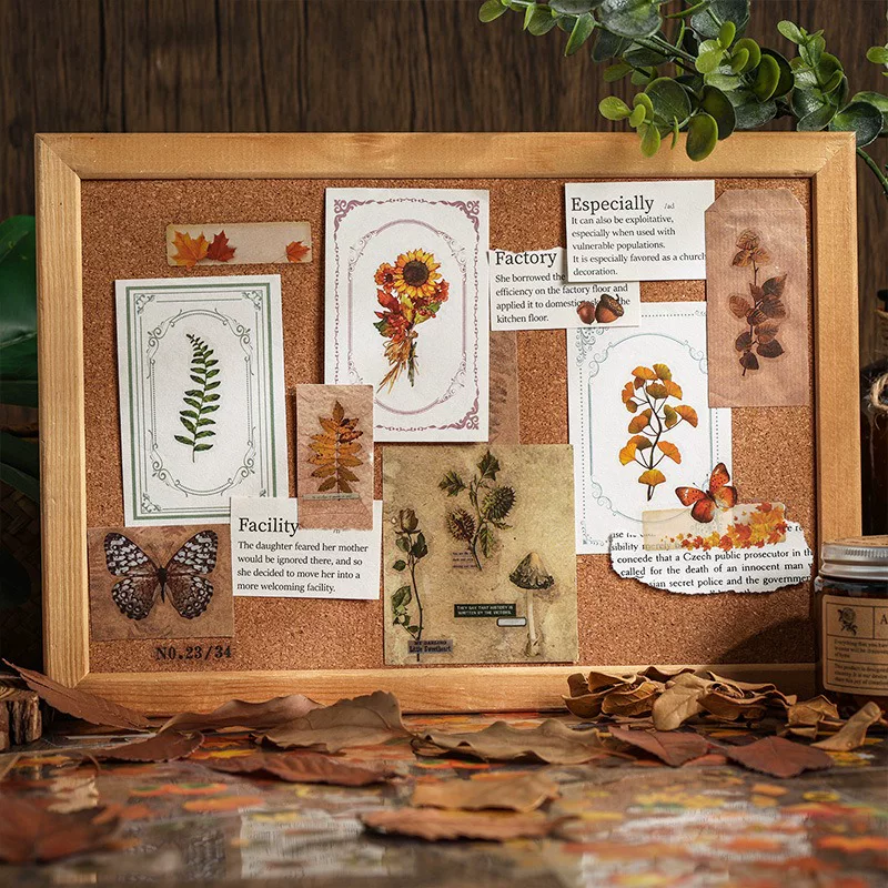 Forest Song Series Journaling Scrapbooking Sticker Sheets ( 8 sheets )