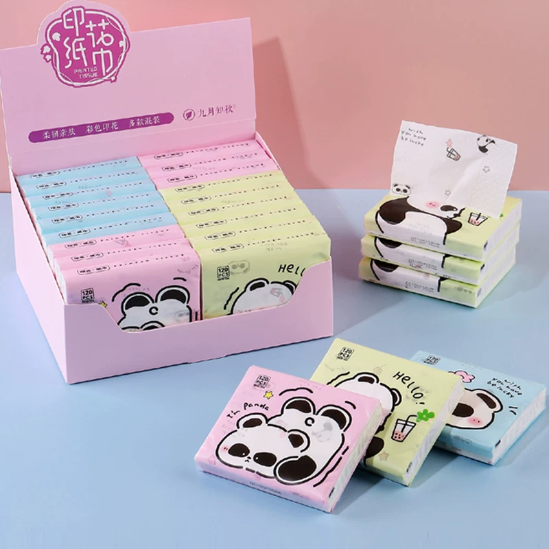 Panda Printed Tissues ( 1 pack )