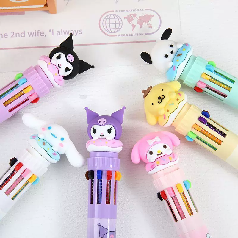 Sanrio 10 in 1 Colored Ball Pen ( 1pc )