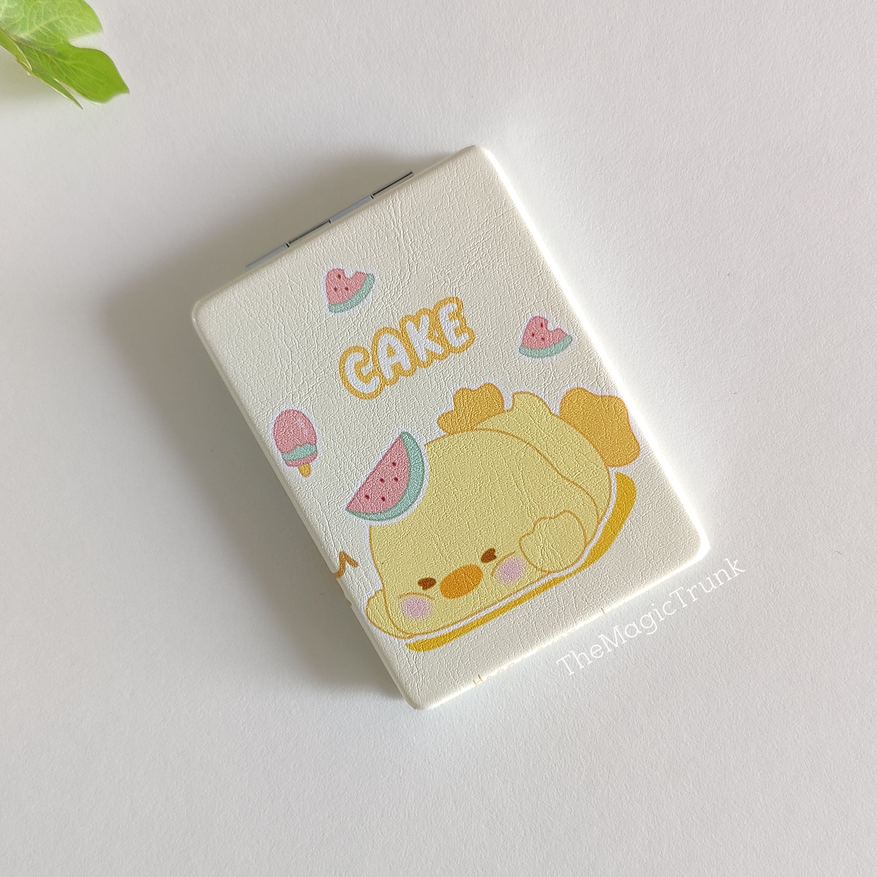 Dessert Character Cosmetic Pocket Mirror ( 1pc )
