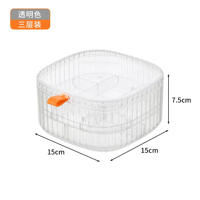 Jewelry Organizer Three Layer Box ( 1pc )