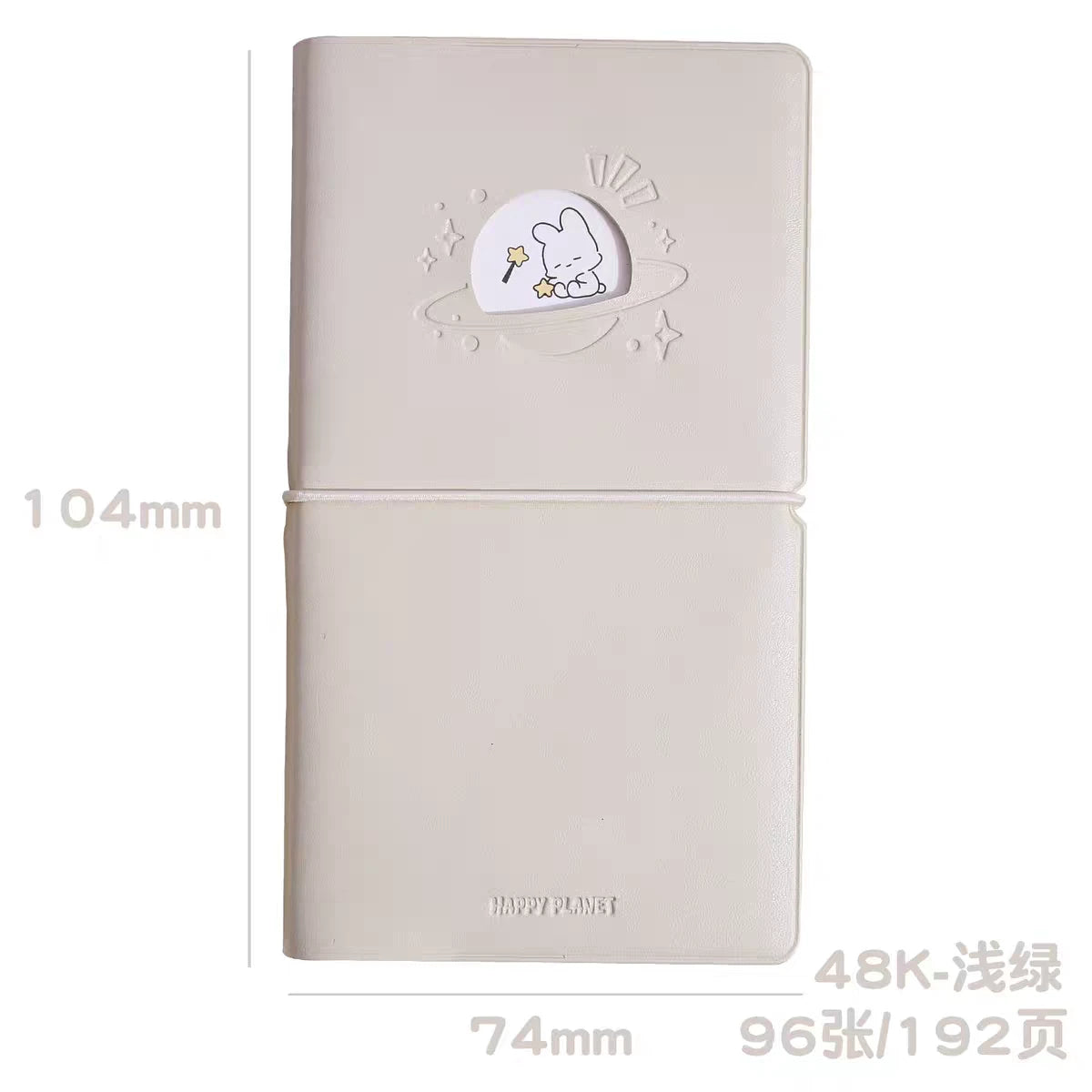 Bunny Pastel Handbook Notebook Diary ( 1pc )