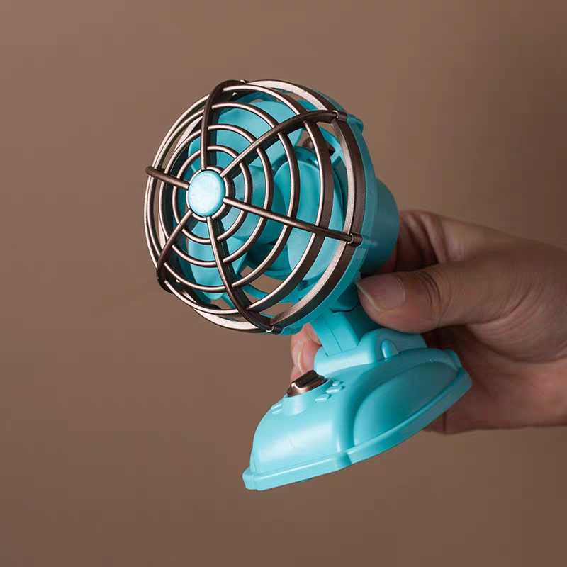 Retro Table Dual Speed Mini Fan ( 1pc )