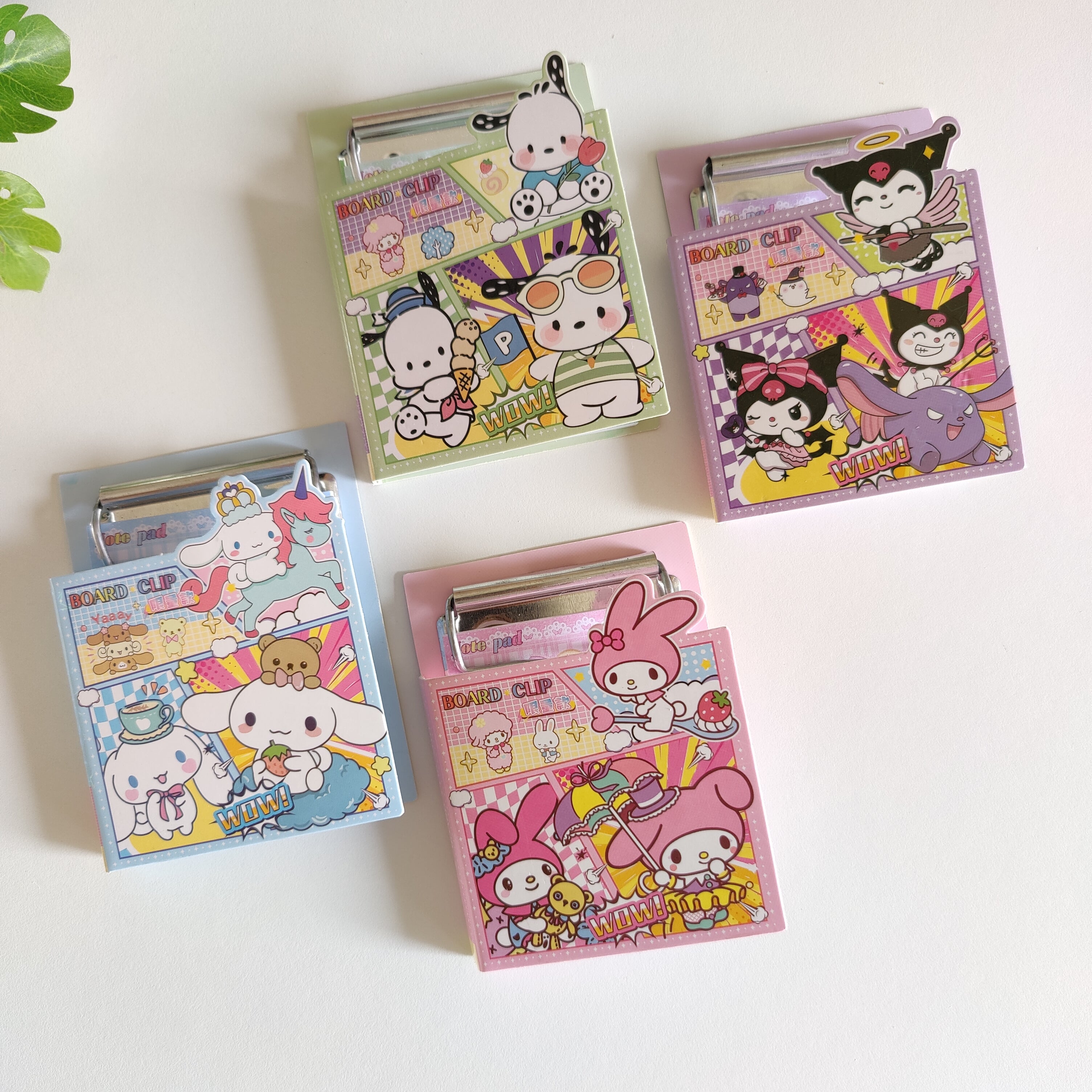 Sanrio Memo Pad Notepad With Clipboard ( 1pc )