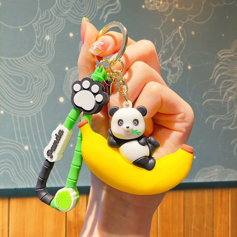 Panda Fruit Keychain ( 1pc )