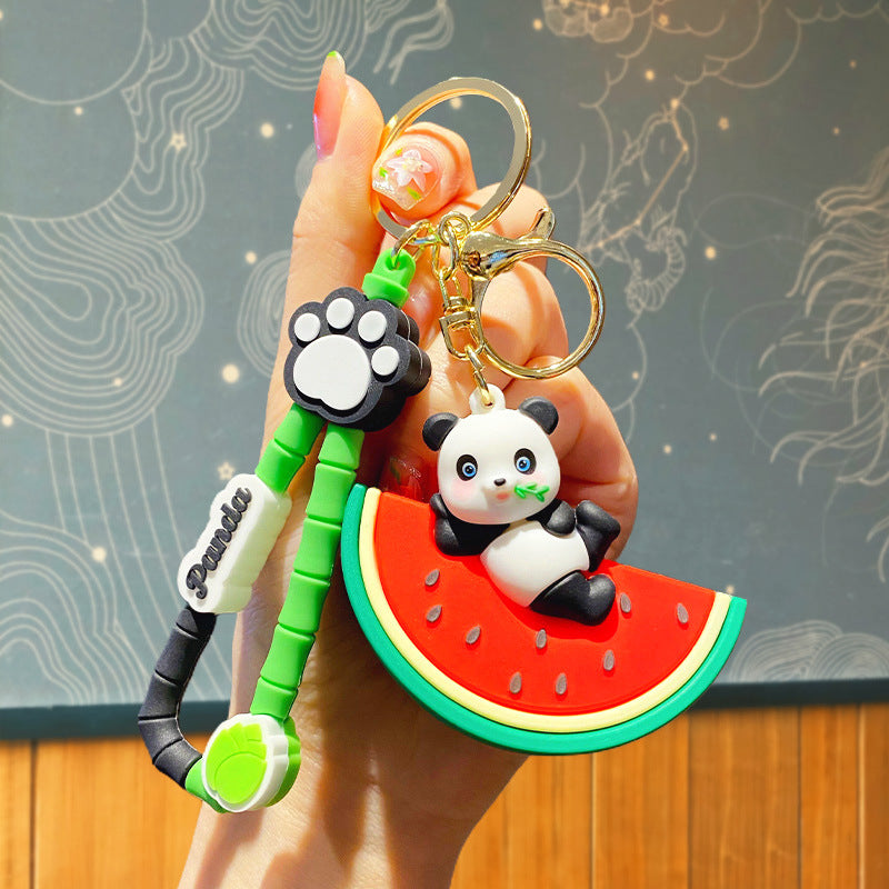 Panda Fruit Keychain ( 1pc )