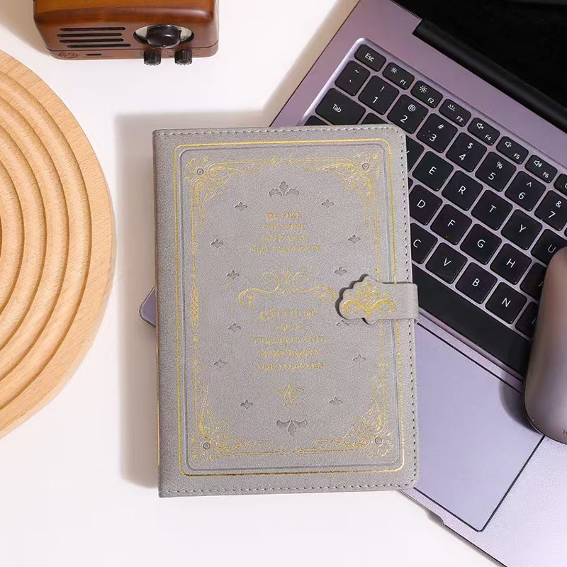 Vintage Quoted Leather Notebook Diary (1pc )