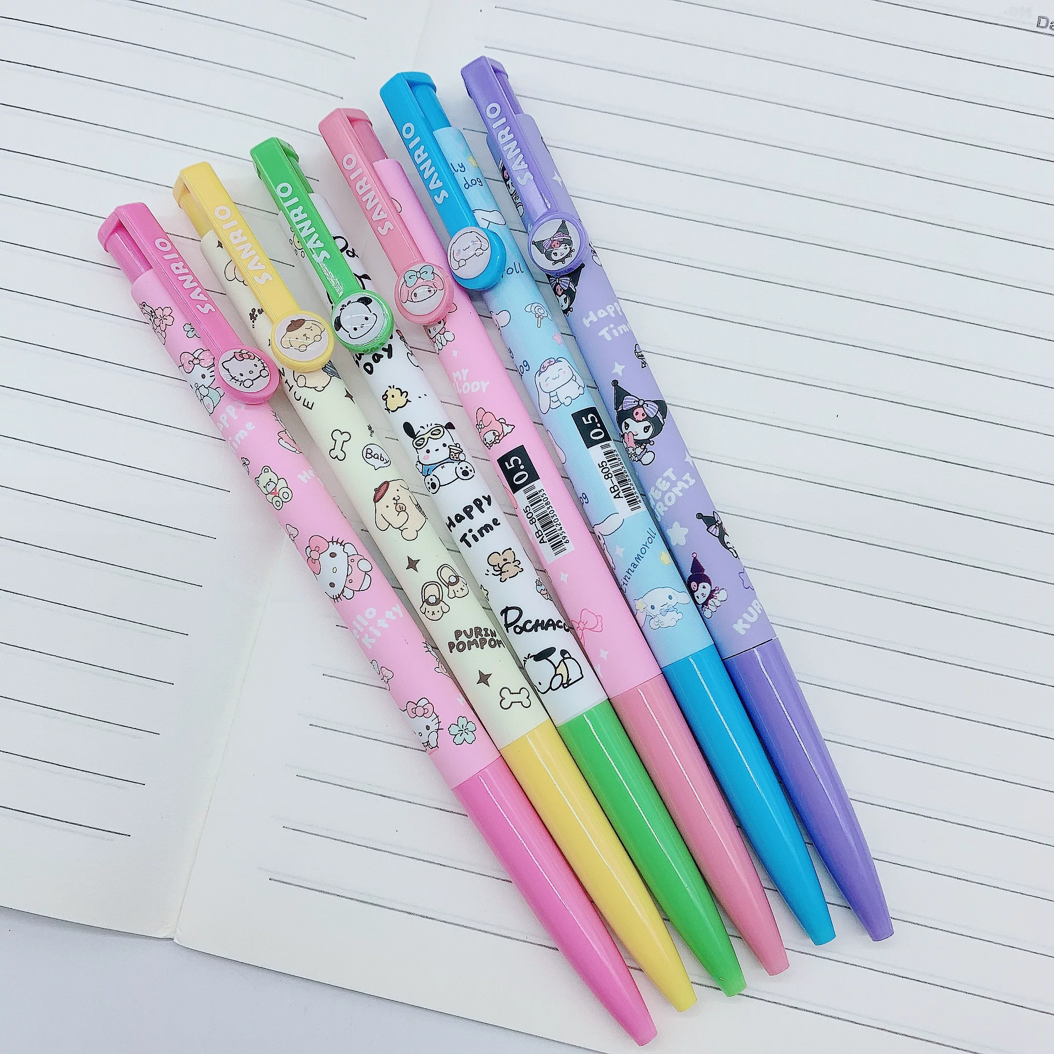 Sanrio Gel Pen ( 6pcs )