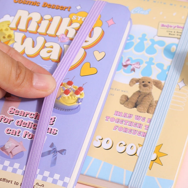 Retro Notebook Diary A6 ( 1pc )