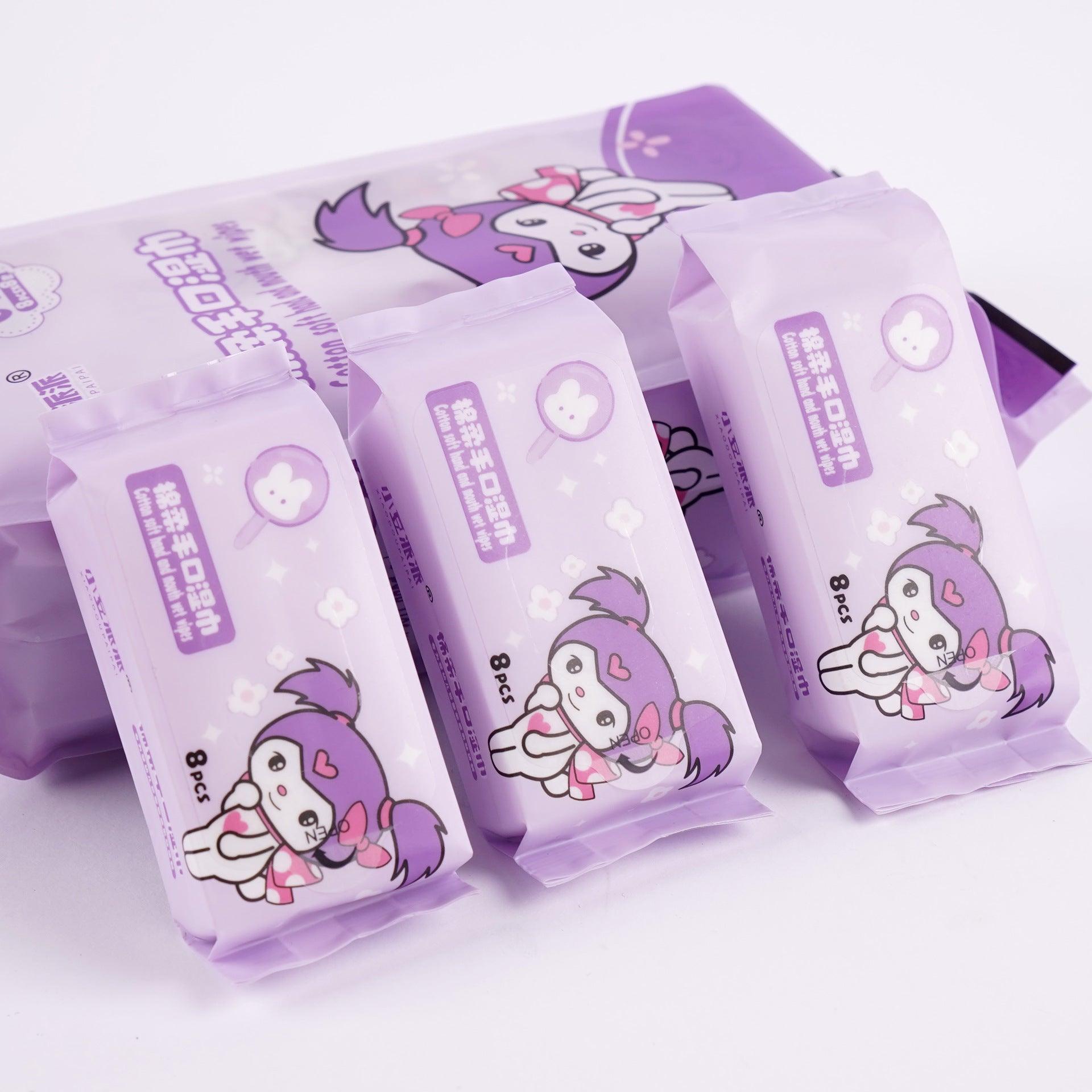 Sanrio Wet Tissue Pack ( 8 Packs )