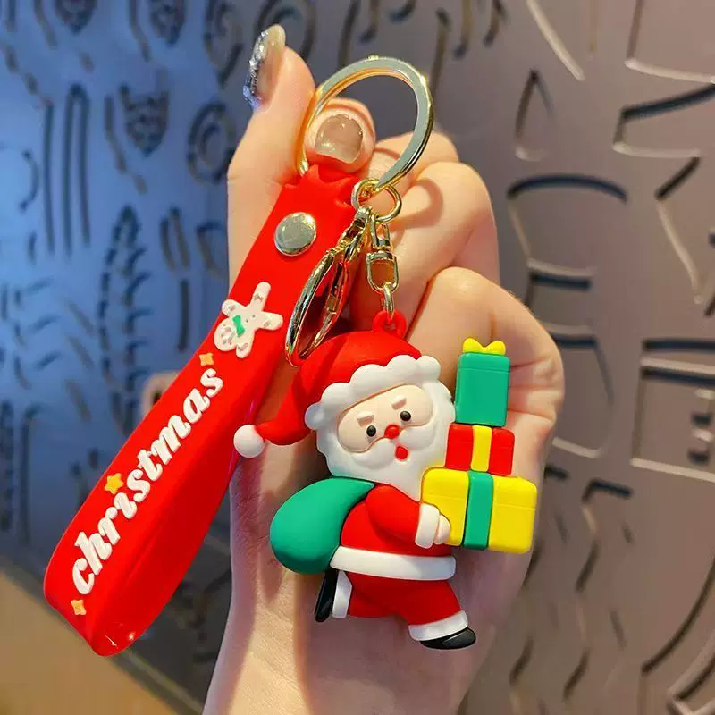 Christmas Themed Keychain ( 1pc )