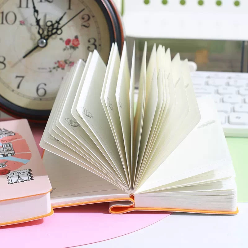 Travel Diary Notebook with Pen ( 1pc )