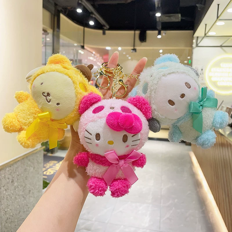 Sanrio Soft Plush Keychain ( 1pc )