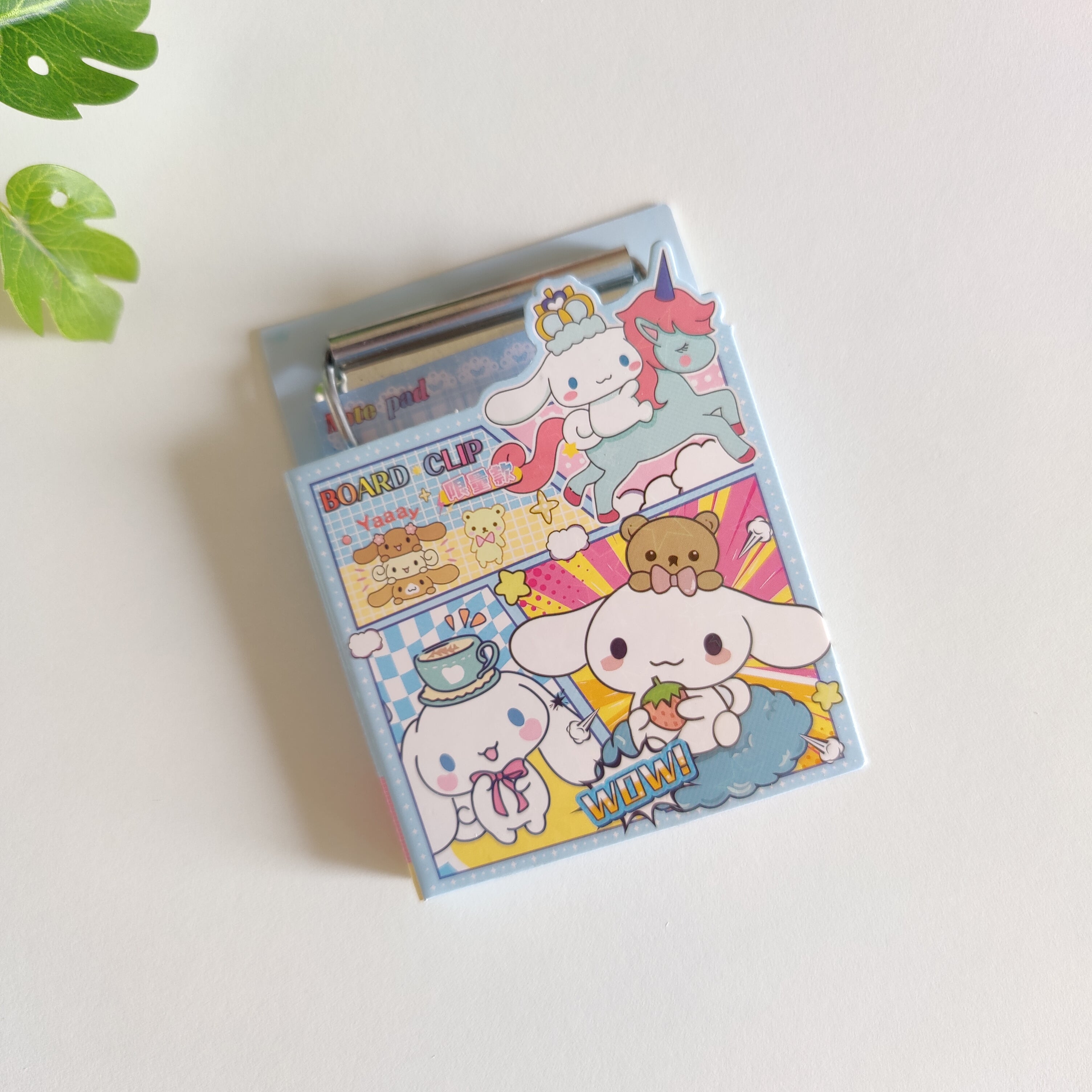 Sanrio Memo Pad Notepad With Clipboard ( 1pc )