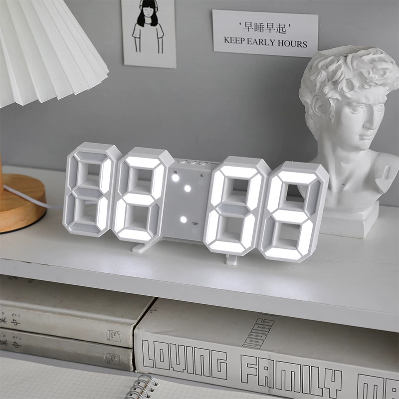 Digital Wall / Table Alarm Clock ( 1pc )