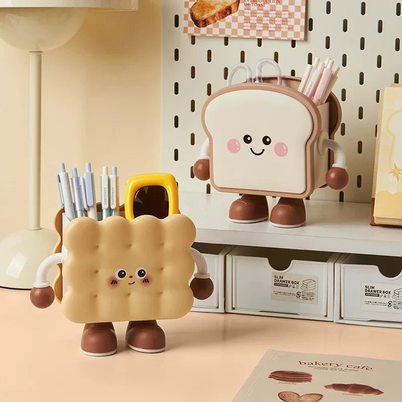 Foodie Multipurpose Pen Holder Desk Organizer ( 1pc )
