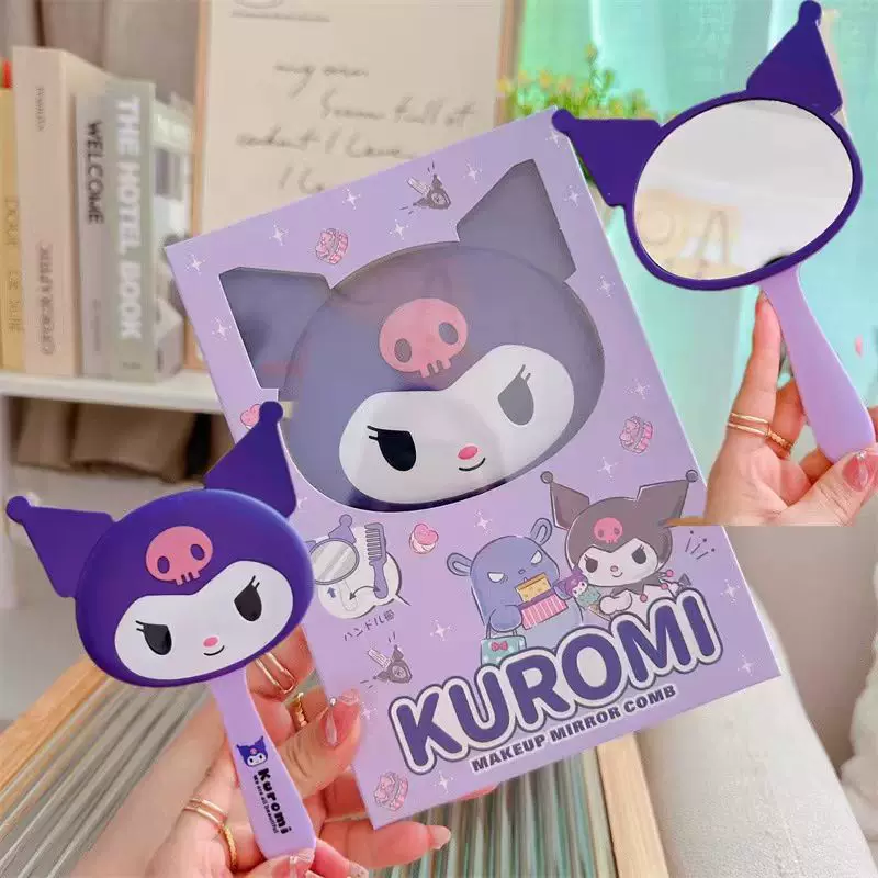 Sanrio Hand Mirror With Comb ( 1pc )