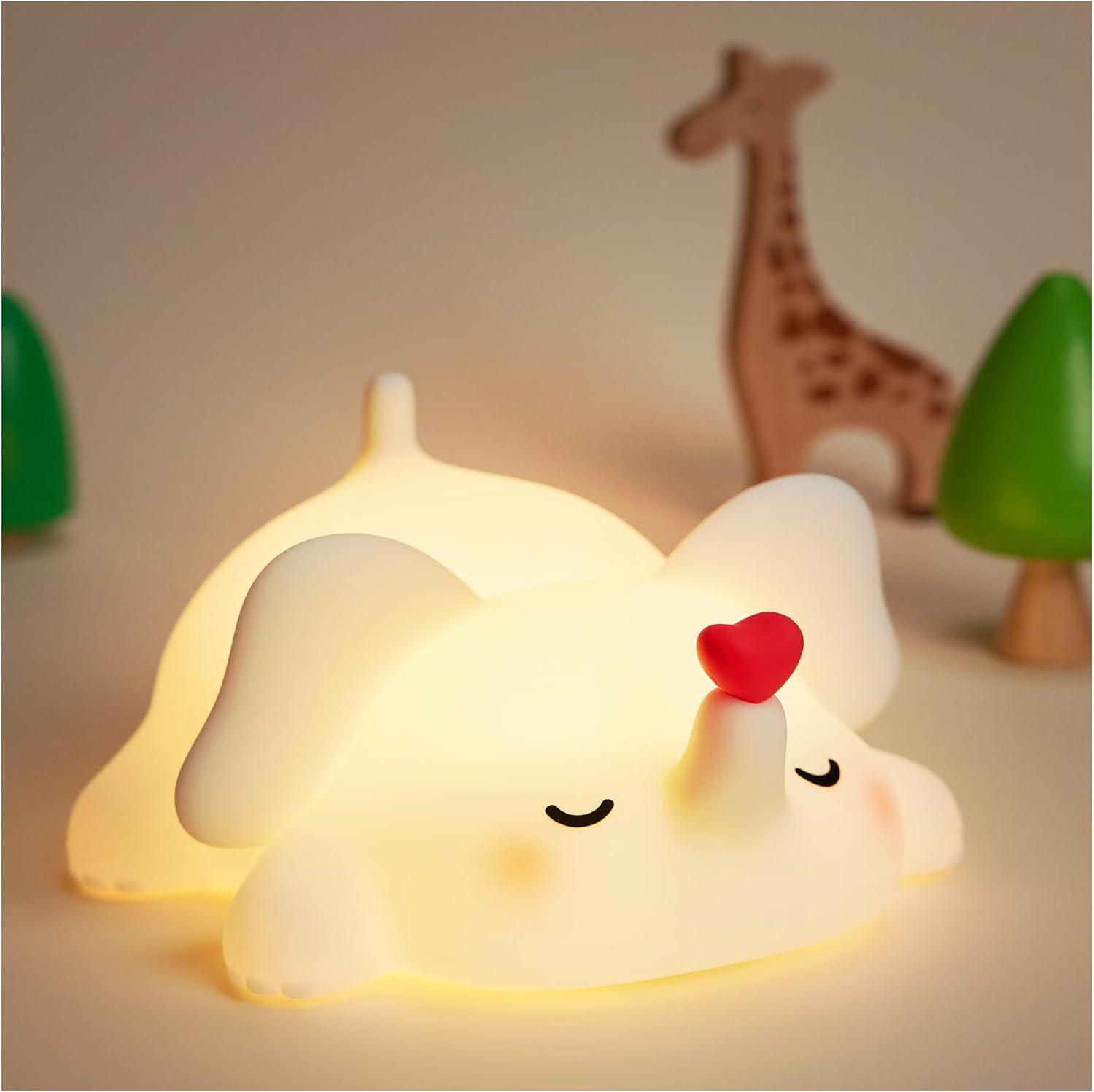 Jumbo Elephant Silicon Lamp Rechargeable ( 1pc )