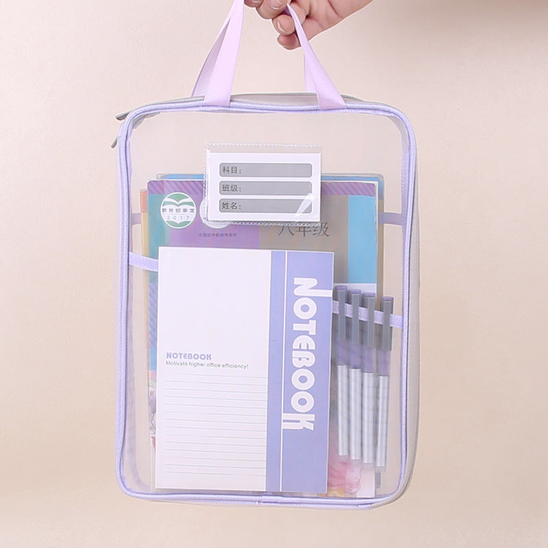 Aesthetic Mesh File Folder / Document Vertical Folder Organizer A4 ( 1pc )