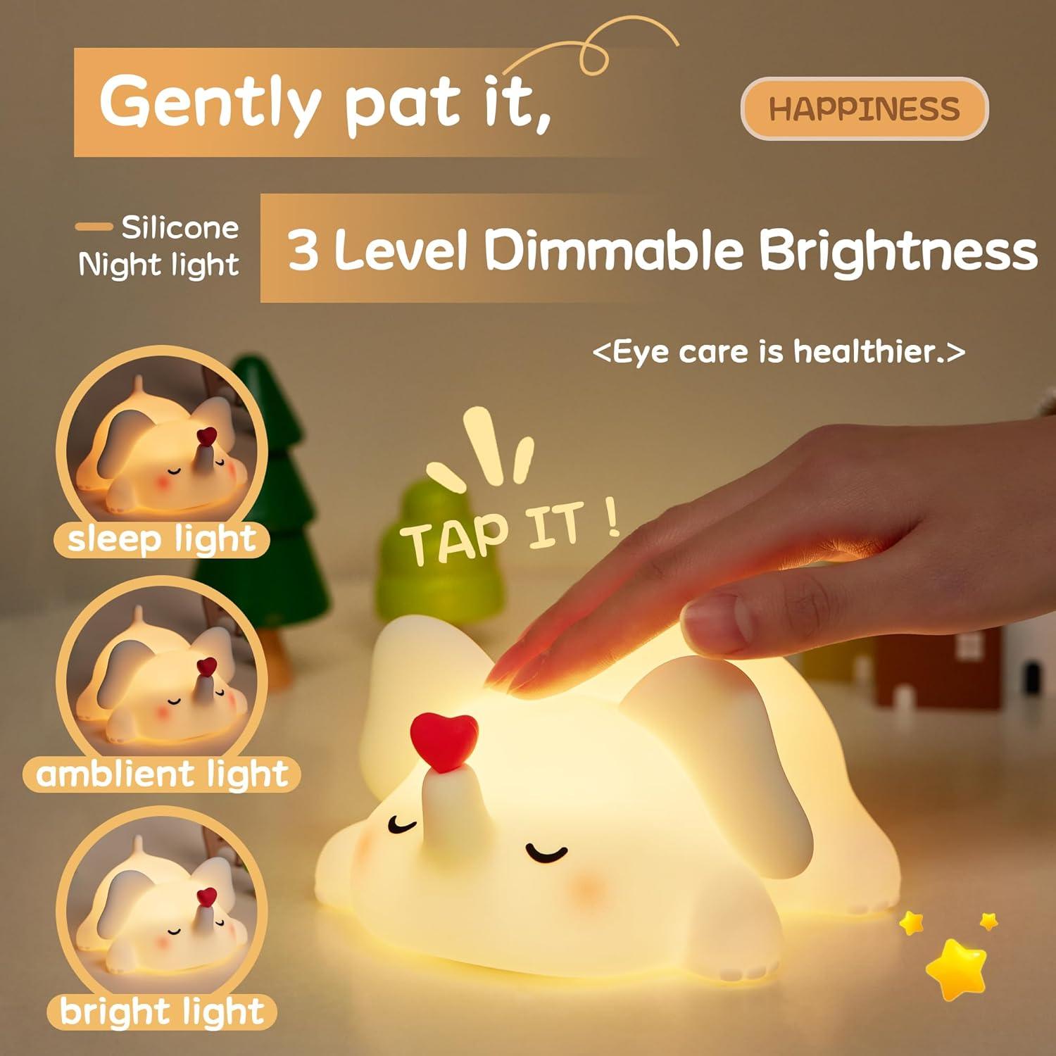 Jumbo Elephant Silicon Lamp Rechargeable ( 1pc )