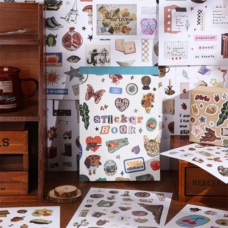 Daylight Gathering Collection Journaling Scrapbooking Sticker Book ( 50sheets )