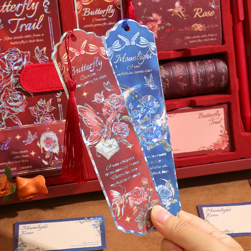 Rose & Butterfly Vintage Journaling Gift Set ( 1set )