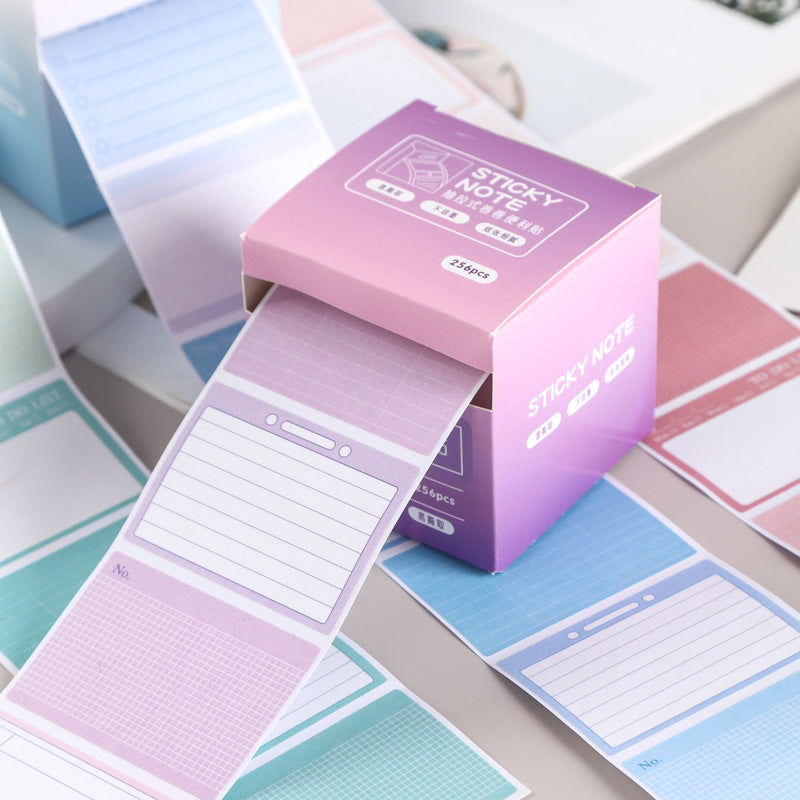 Morandi Peel Off Sticky Notes ( 1pc )