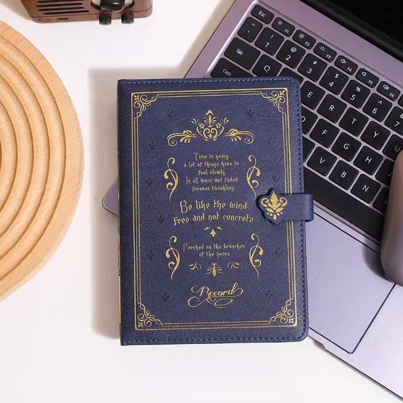 Vintage Quoted Leather Notebook Diary (1pc )