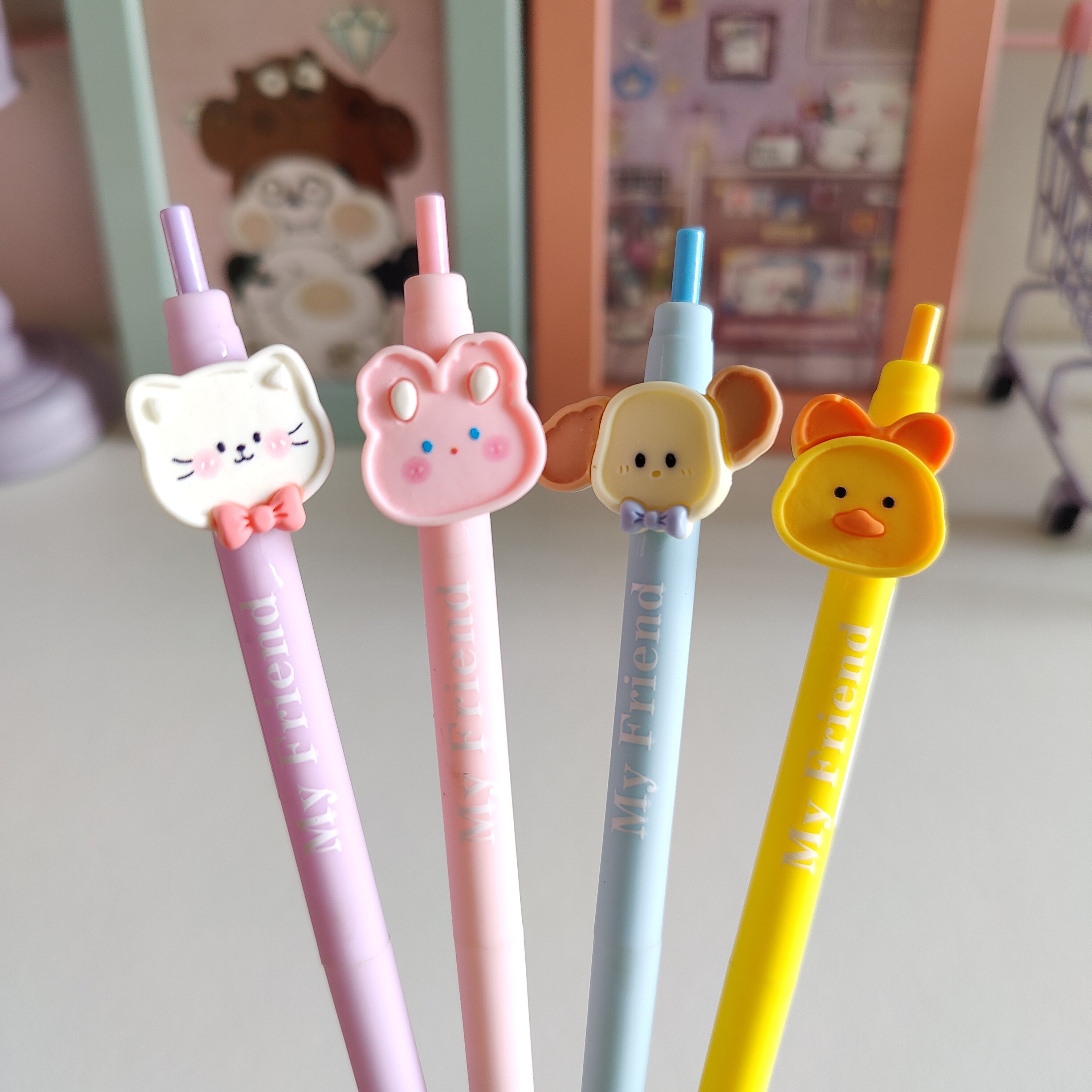 Animal Mechanical Pencil ( 4pcs )