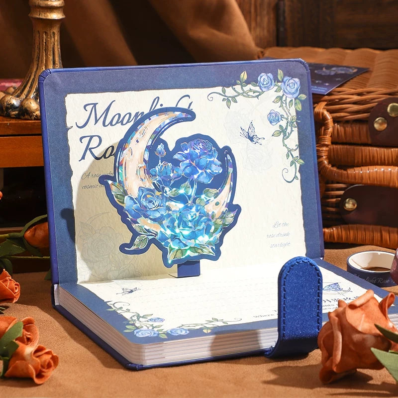 Rose & Butterfly Vintage Journaling Gift Set ( 1set )