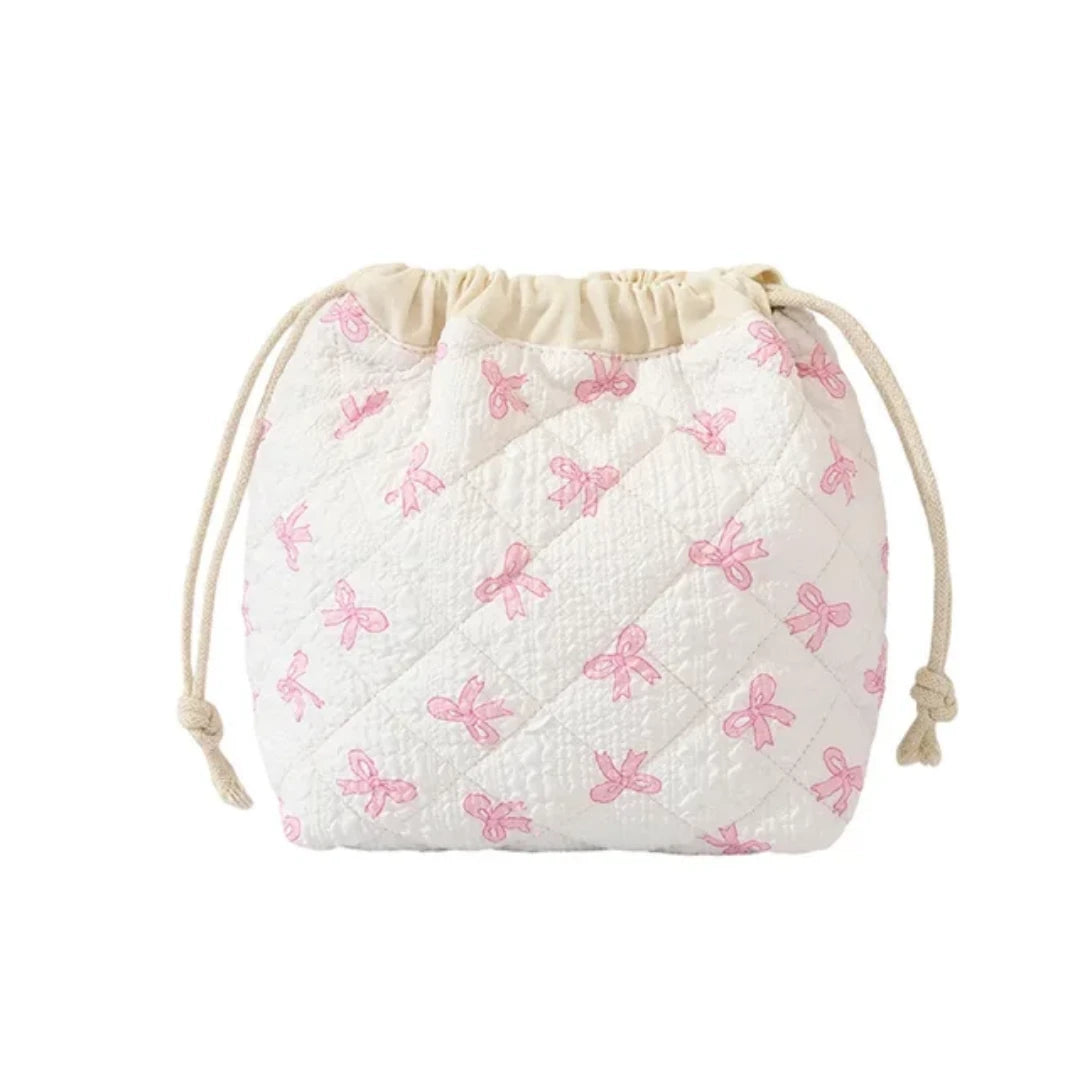 Pinteresty Drawstring Makeup Cosmetic Multipurpose Pouch Bag ( 1pc )