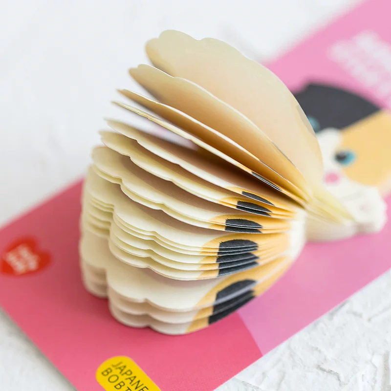 Cat Series Self Adhesive Sticky Notes ( 1pc )