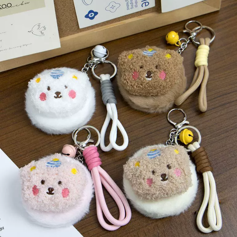 Bear Plush Cosmetic Mirror ( 1pc )