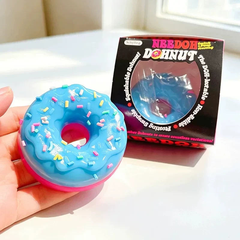 Nee Doh Dohnut Squishy Fidget Toy ( 1pc )