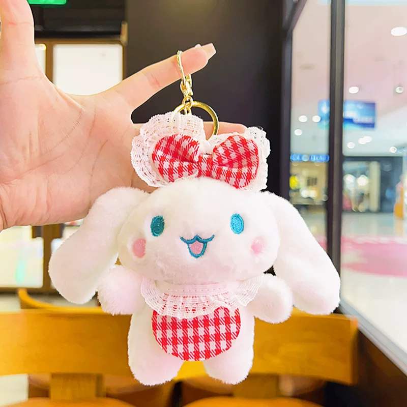 Cinnamoroll Sanrio Soft Plush Keychain ( 1pc )