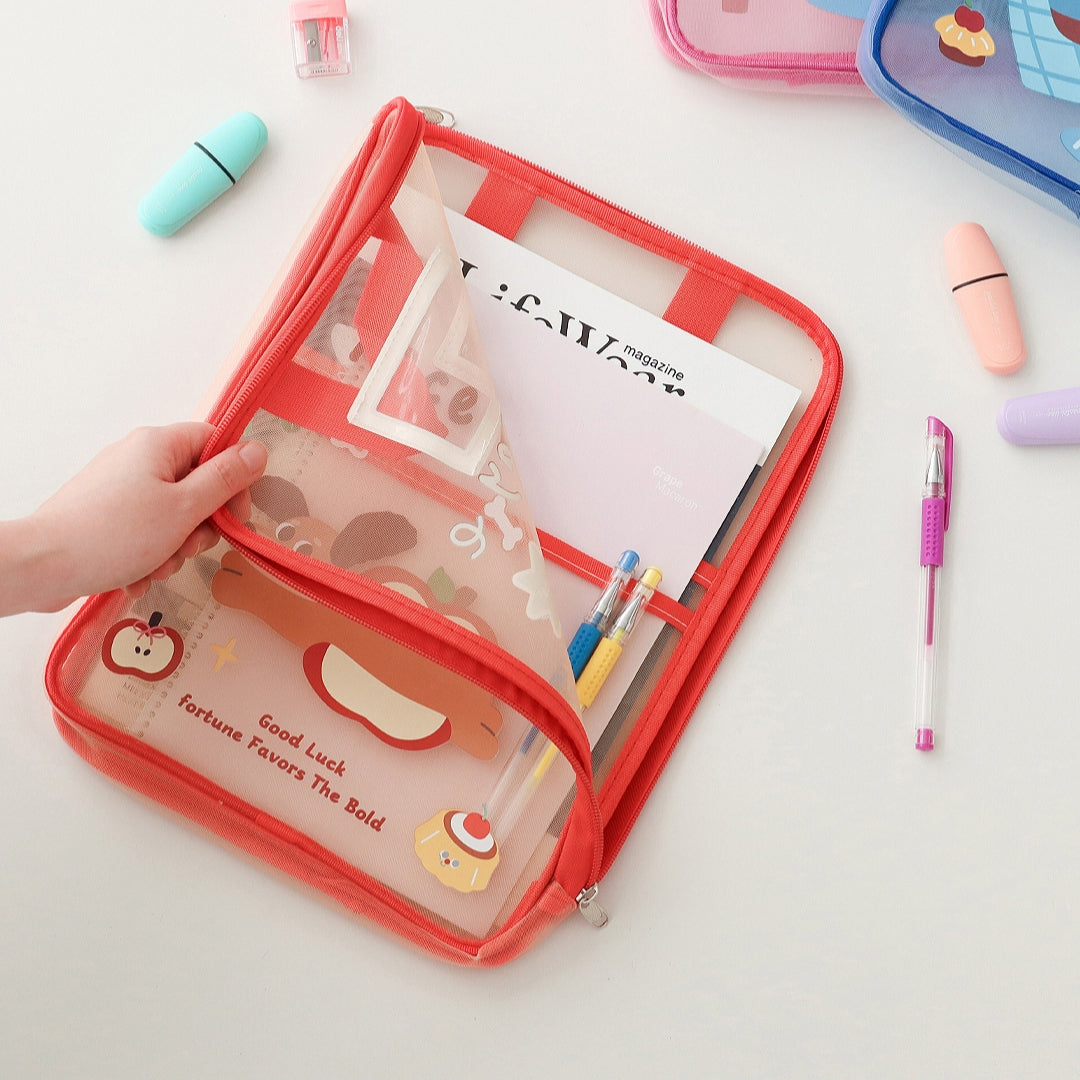 Happy Pet Mesh File Folder / Document Vertical Folder Organizer A4 ( 1pc )