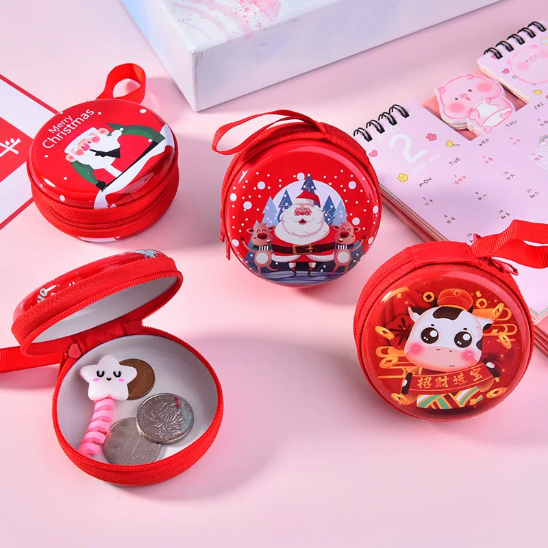 Christmas Round Tin ( 1pc )