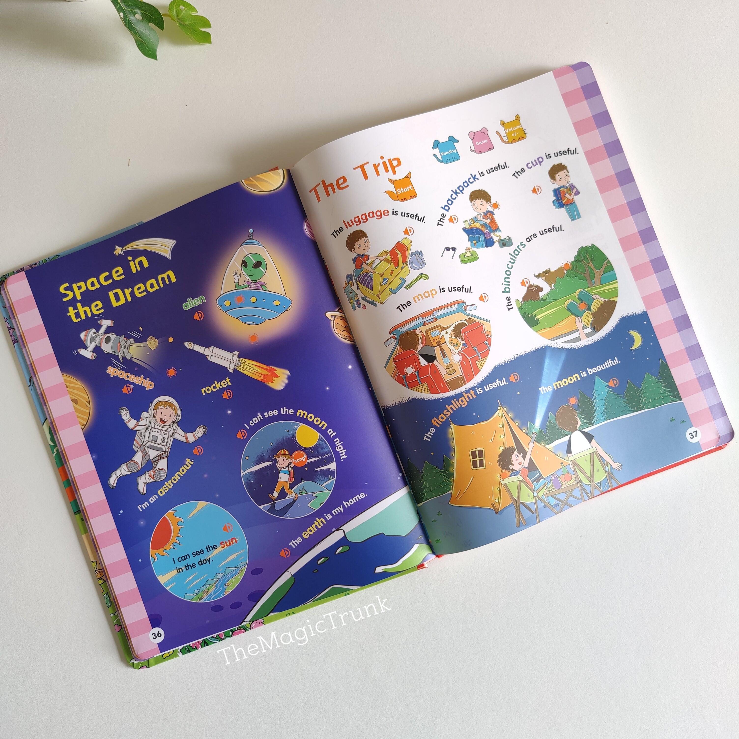 Interactive English Learning Kids Audio Book Rechargable ( 1pc )
