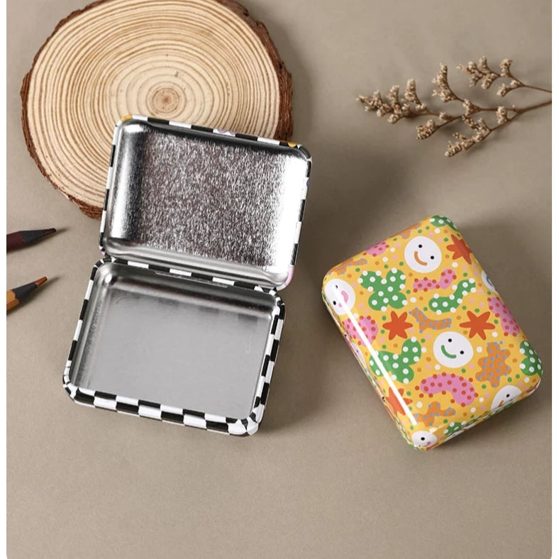Pinteresty Collectible Tin Storage Box ( 1pc )