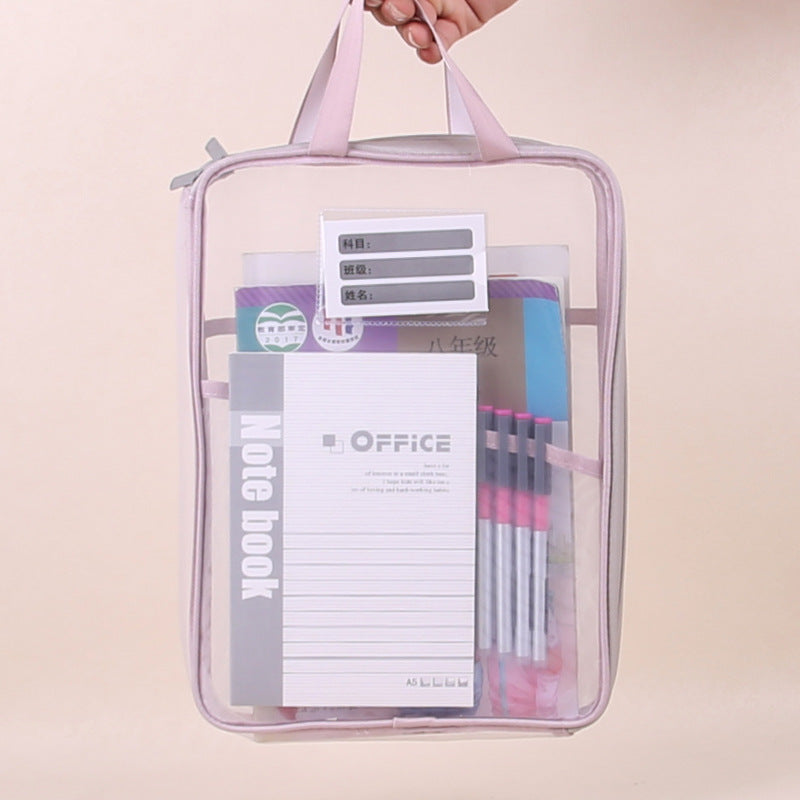 Aesthetic Mesh File Folder / Document Vertical Folder Organizer A4 ( 1pc )