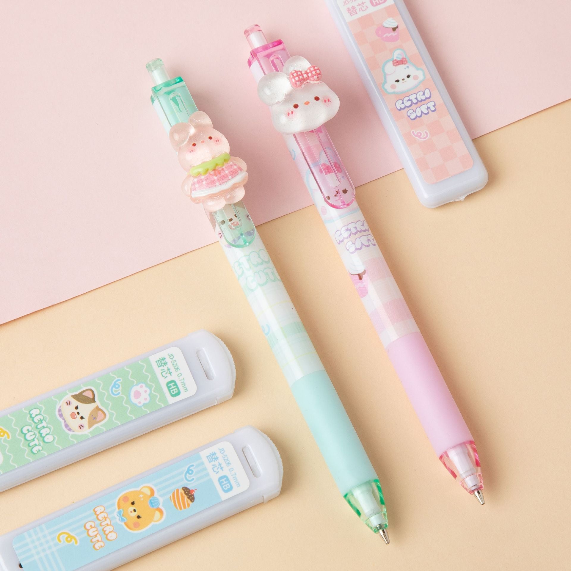 Bunny Kawaii Mechanical Pencil With Refill 0.5mm ( 1pc )