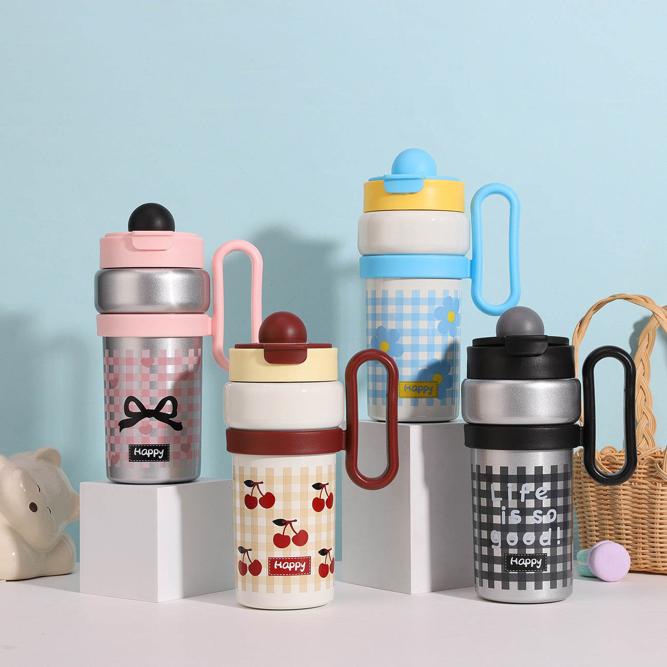 Pinteresty Stainless Steel Tumbler 900ML ( 1pcs )