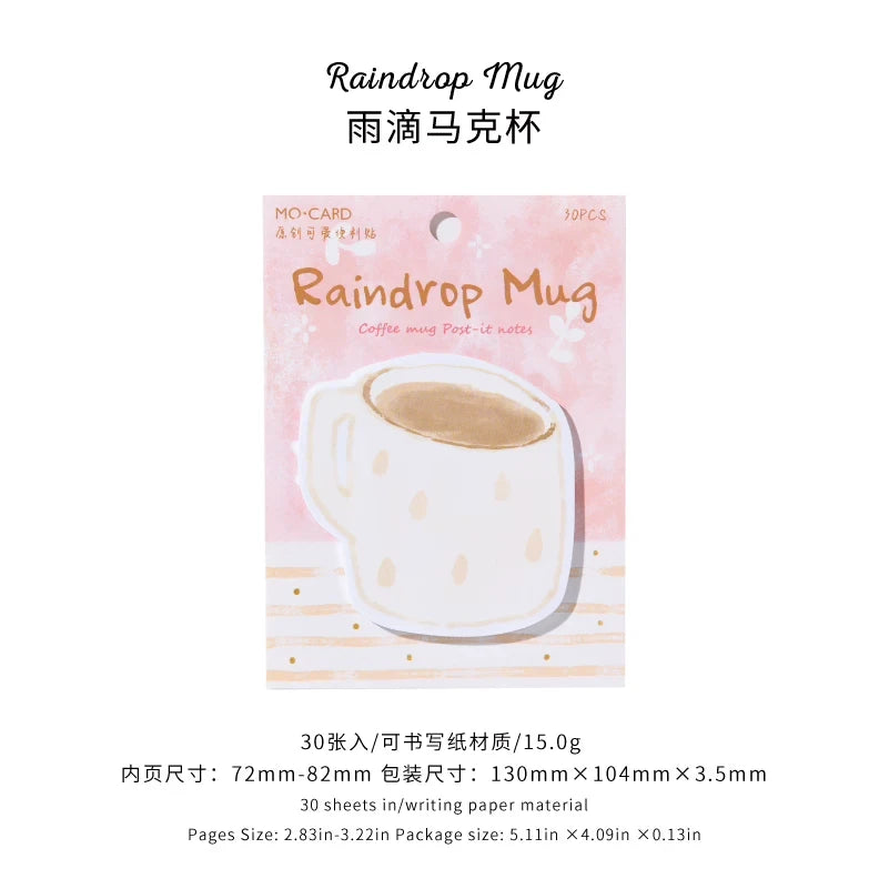 Cup Collector Adorable Sticky Notes ( 1pc )
