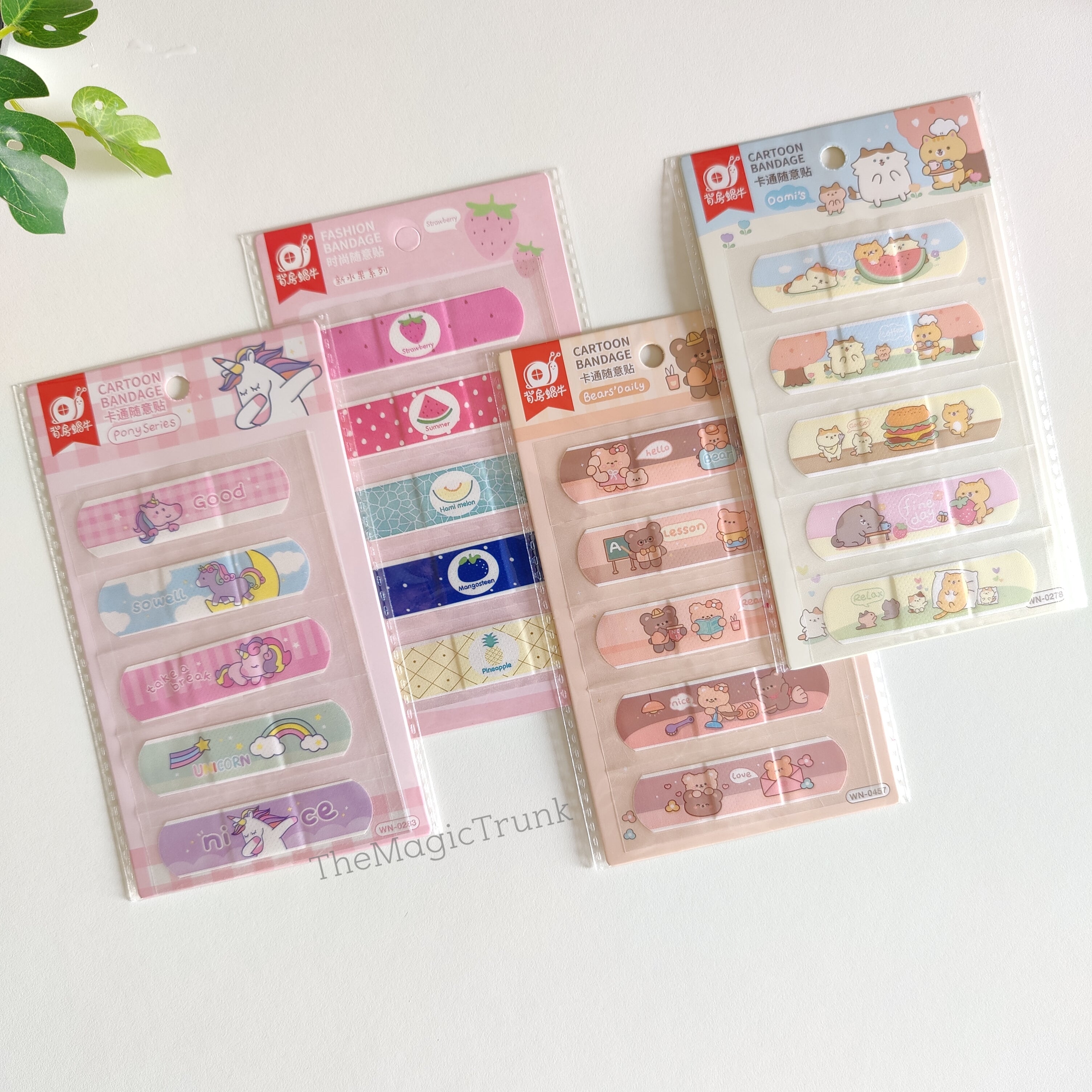 Kawaii Fun Band-Aids ( 1 sheet )