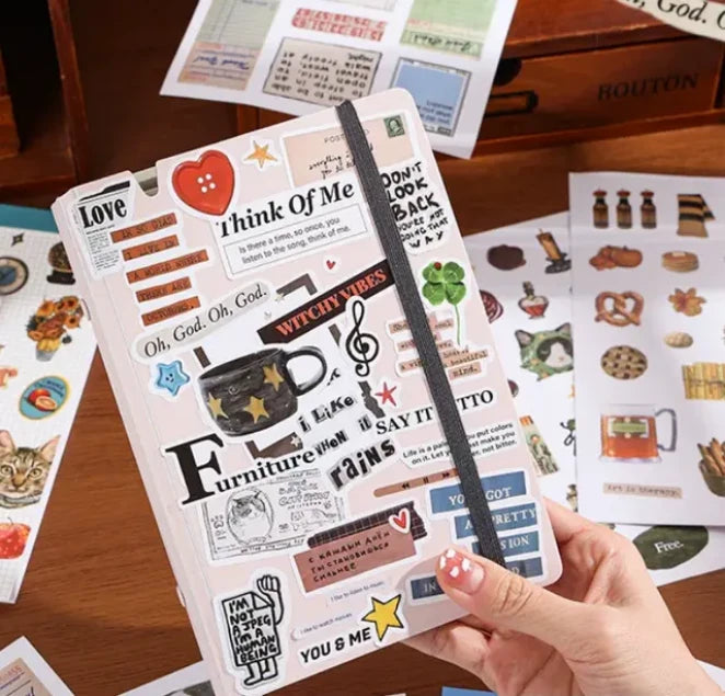 Daylight Gathering Collection Journaling Scrapbooking Sticker Book ( 50sheets )