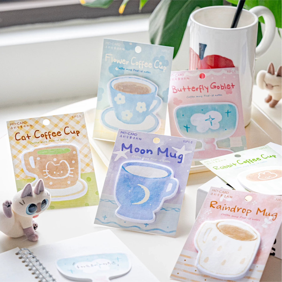 Cup Collector Adorable Sticky Notes ( 1pc )