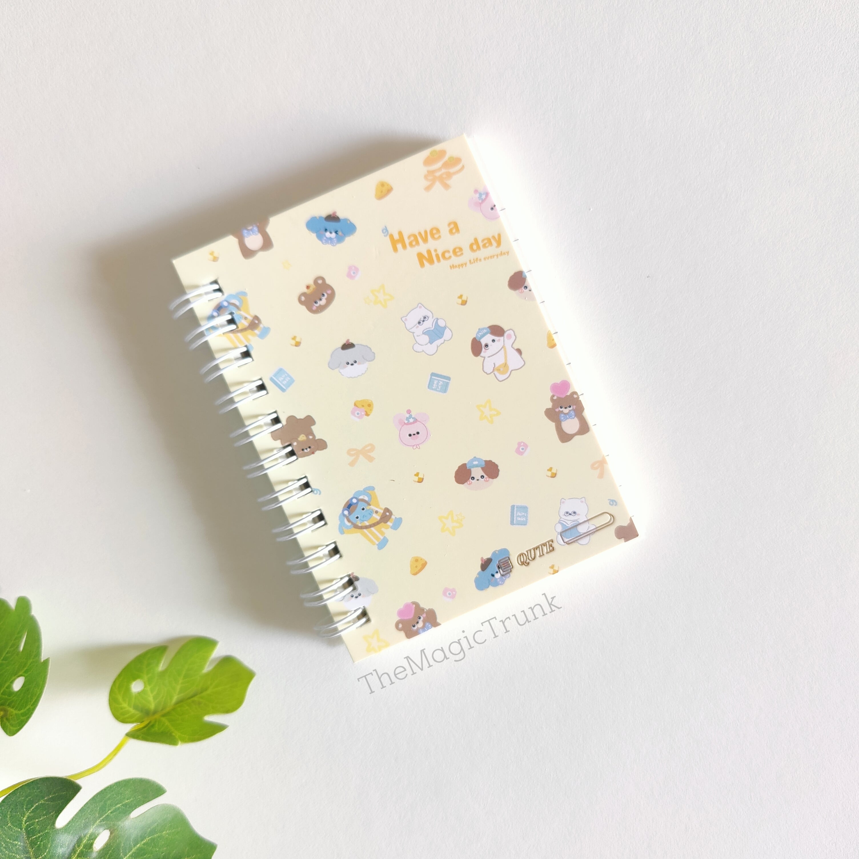 Kawaii Spiral Pocket Notebook Diary ( 1pc )